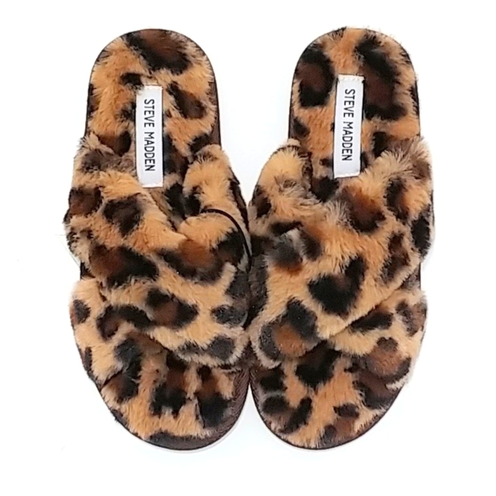 Steve Madden Cheetah Slippers